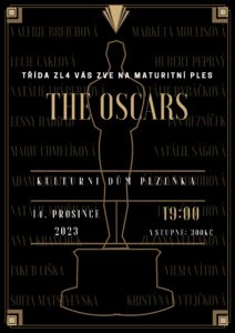 14.12. Maturitní ples třídy ZL4 – The Oscars